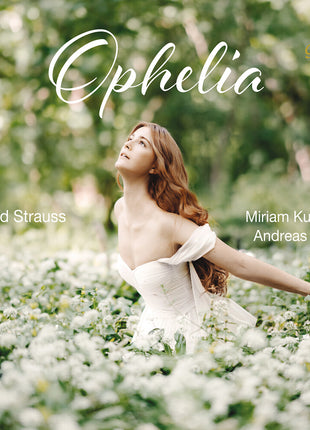 the album cover for Miriam Kutrowatz - Ophelia
