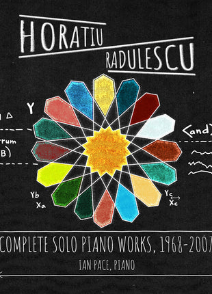 the album cover for Ian Pace - Haratiu Radulescu: Complete Pno Works 1968-2007