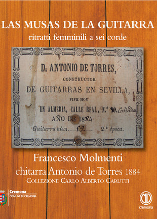 the album cover for Francesco Molmenti - Las Musas De La Guitarra - Francesco Molmenti