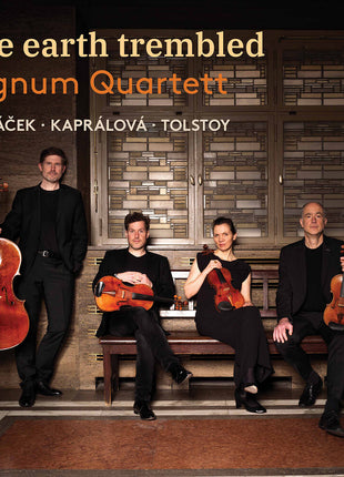 the album cover for Signum Quartett - Earth Trembled