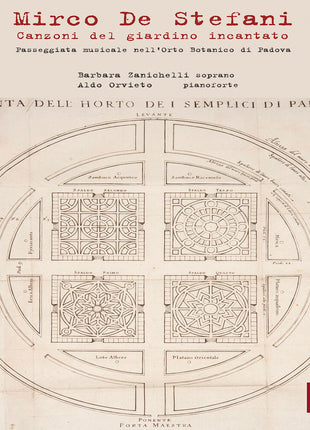 the album cover for Aldo Orvieto - Mirco De Stefani: Canzoni Del Giardino Incantato
