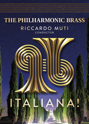 the album cover for Philharmonic Brass - Italiana!