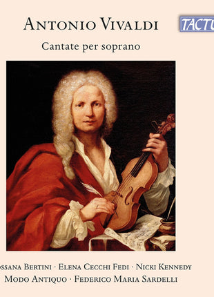 the album cover for Modo Antiquo - Vivaldi: Cantate Per Soprano