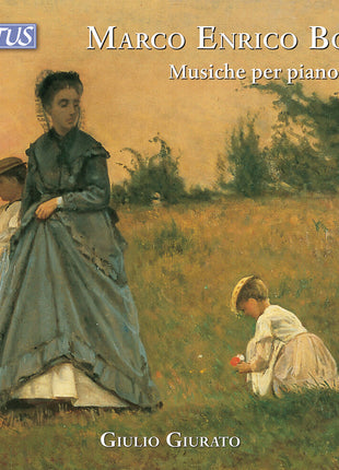 the album cover for Giulio Giurato - Bossi: Muische Per Pianoforte