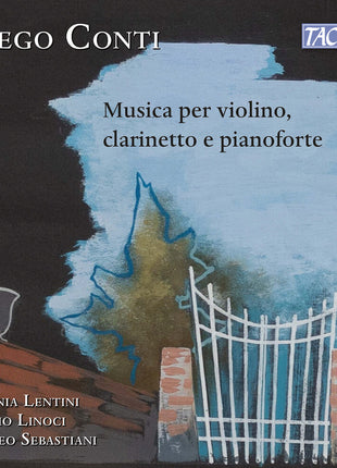 the album cover for Eugenia Lentini - Conti: Musica Per Vno Clarinetto E Pianoforte