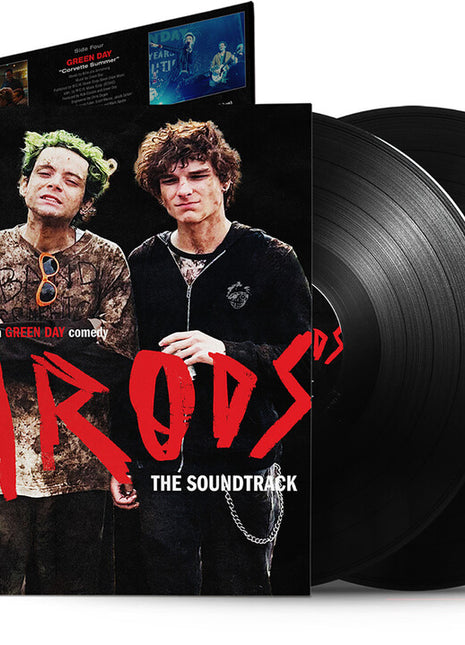 the album cover for Green Day - Nimrods Original Soundtrack [Black]
