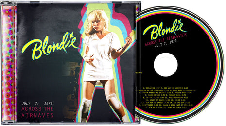 the album cover for Blondie - Across The Airwaves