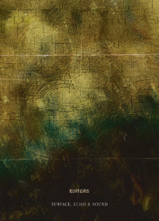 the album cover for Editors - Surface, Echo & Sound [Yellow/Green Transparent]