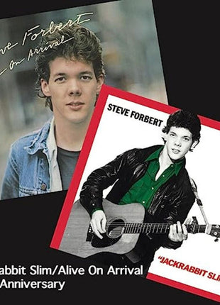 the album cover for Steve Forbert - Jackrabbit Slim/Alive On Arrival 40th (Aniv)