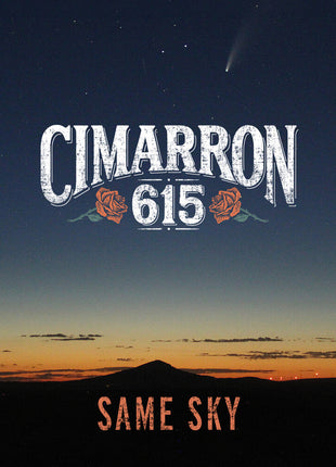 the album cover for Cimarron 615 - Same Sky