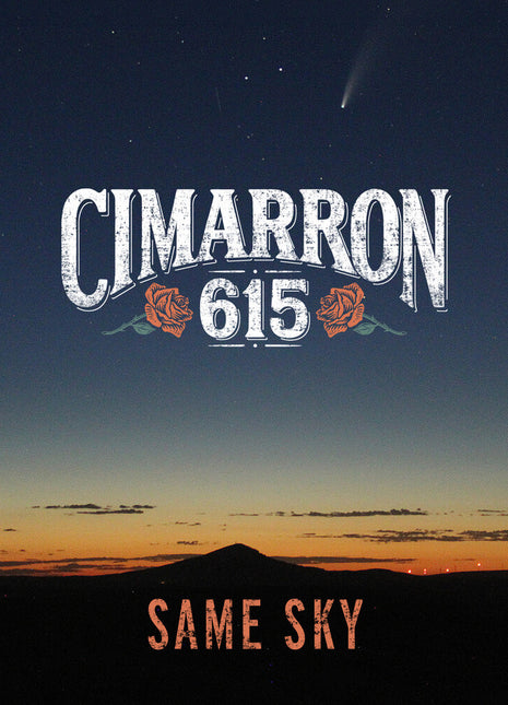 the album cover for Cimarron 615 - Same Sky