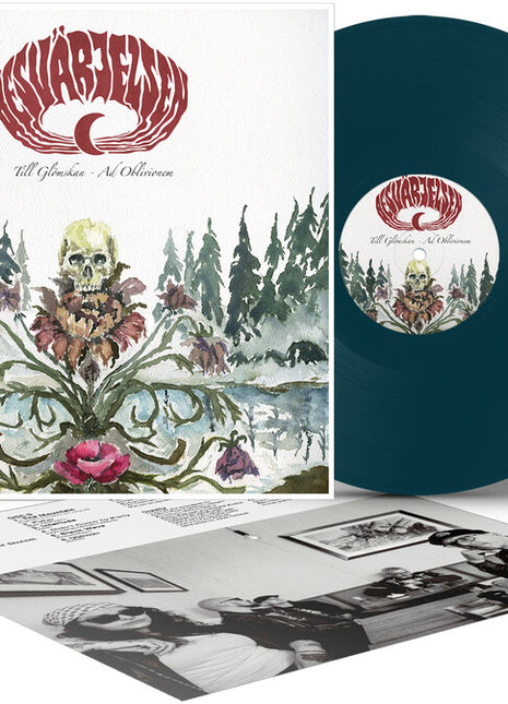 the album cover for Besvärjelsen - Till Glomskan Ad Oblivionem - Blue (Blue) [Colored Vinyl]