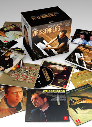 the album cover for Alexis Weissenberg - Complete Warner Classics Edition