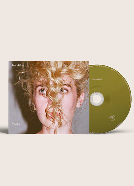 the album cover for Blondshell - Violins [Card Wallet]