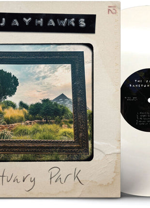 the album cover for The Jayhawks - Sanctuary Park [Opaque White]