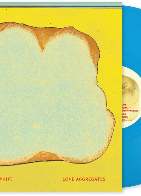 the album cover for Asher White - Love Aggregates [Colored Vinyl] (Trq)