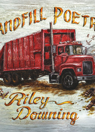 the album cover for Riley Downing - Landfill Poetry