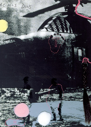 the album cover for Psychic Ills - Dins - Purple/Pink/Camo (Camo) [Colored Vinyl] (Pnk) (Purp)