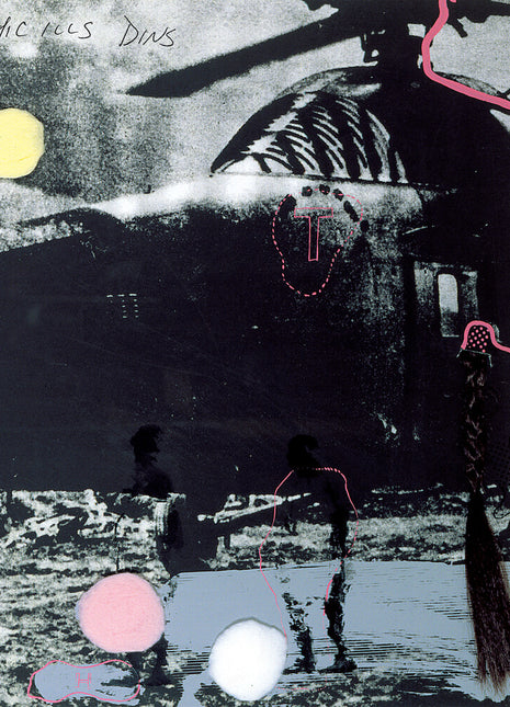 the album cover for Psychic Ills - Dins - Purple/Pink/Camo (Camo) [Colored Vinyl] (Pnk) (Purp)