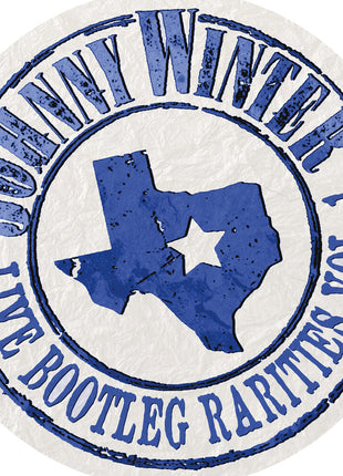 the album cover for Johnny Winter - Live Bootleg Rarities Volume One [Colored Vinyl] (Wht)