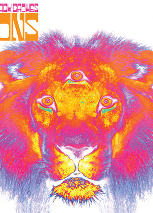 the album cover for Black Crowes - Lions [Clear Vinyl] [Limited Edition] (Org) (Aniv)