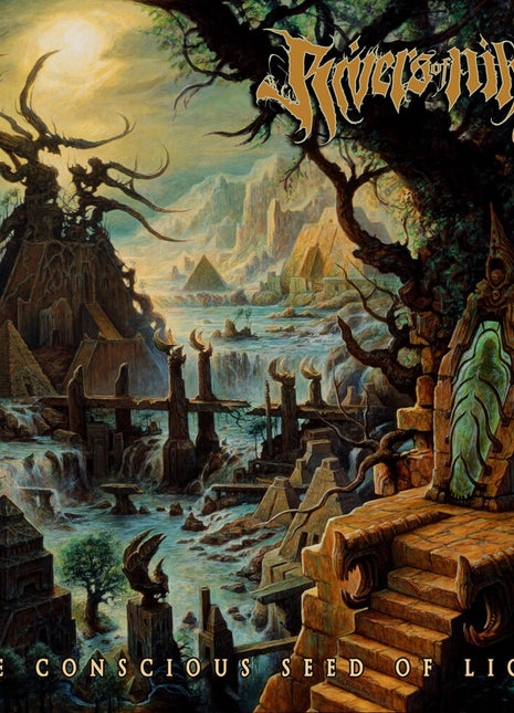 the album cover for Rivers Of Nihil - Conscious Seed Of Light