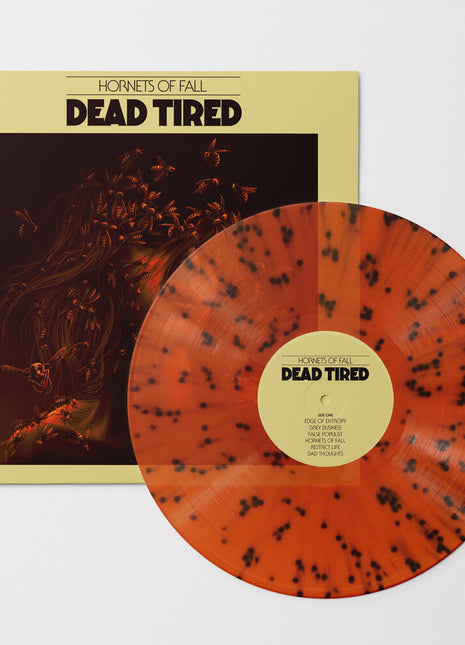 the album cover for Dead Tired - Hornets Of Fall (Blk) [Colored Vinyl] (Org) (Spla)
