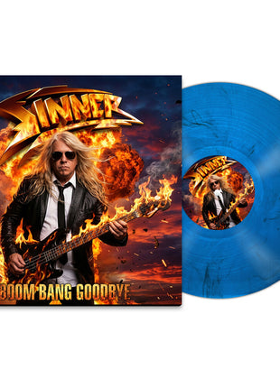 the album cover for Sinner - Boom Bang Goodbye