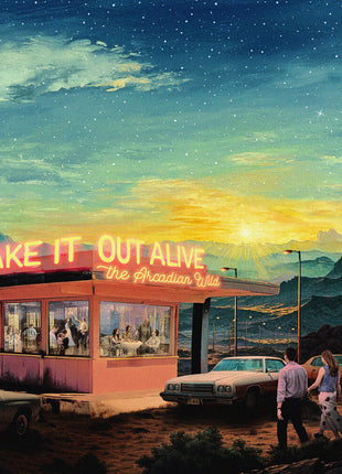 the album cover for The Arcadian Wild - Make It Out Alive