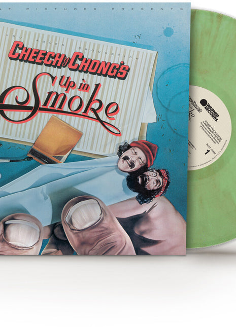 the album cover for Cheech & Chong (Colv) (Ltd) (Red) - Up In Smoke / O.S.T. [Colored Vinyl] [Limited Edition] (Red)