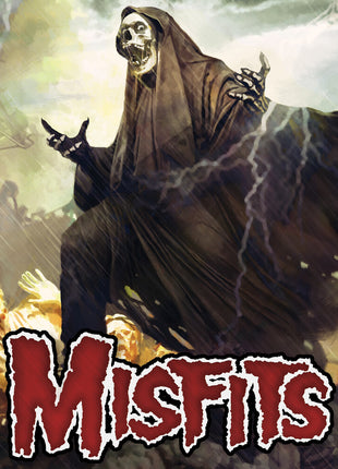 the album cover for Misfits - The Devil's Rain