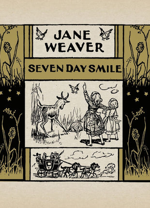the album cover for Jane Weaver - Seven Day Smile - Gold [Colored Vinyl] (Gold)