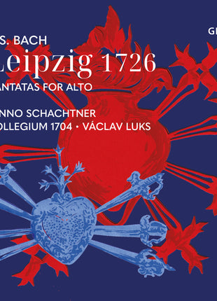 the album cover for Collegium1704 / Luks, Vaclav - Bach: Cantatas for Alto