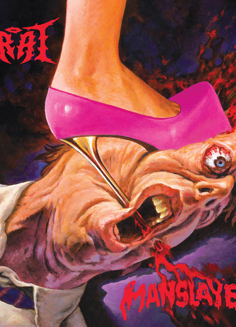 the album cover for Brat - Manslayer