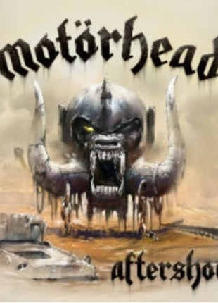 the album cover for Motörhead - Aftershock
