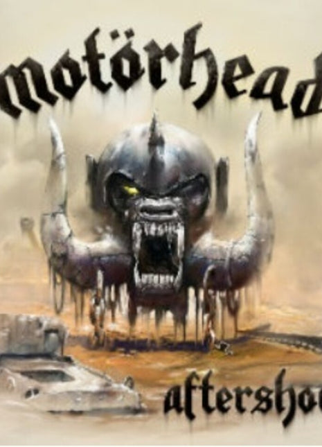 the album cover for Motörhead - Aftershock