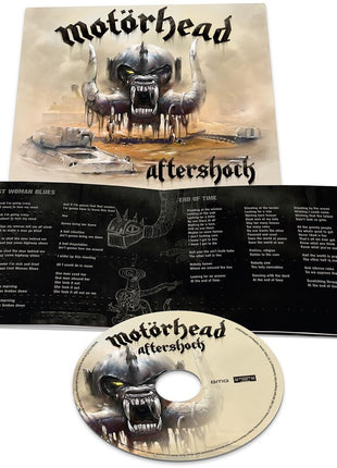 the album cover for Motörhead - Aftershock