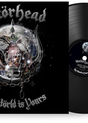 the album cover for Motörhead - The World Is Yours