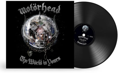 the album cover for Motörhead - The World Is Yours