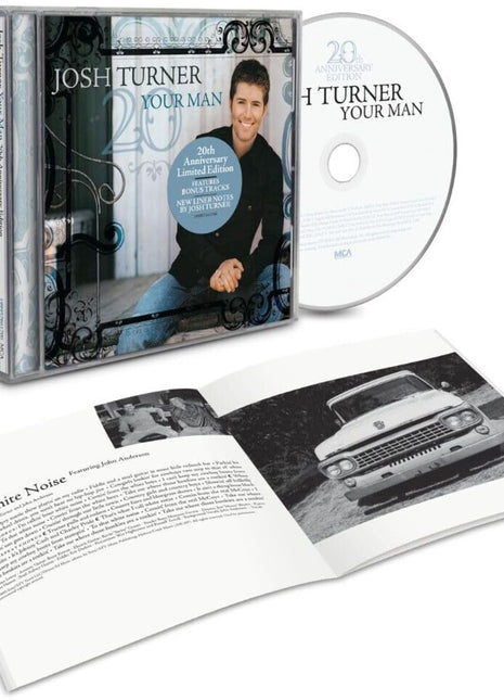 the album cover for Josh Turner - Your Man (Aniv)