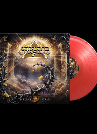the album cover for Stryper - Throne of Thorns [Indie Exclusive Red]