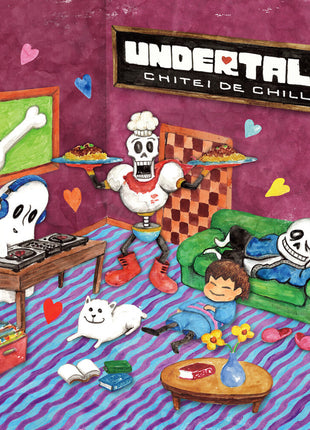the album cover for Game Music (Jpn) - Undertale: Chitei De Chill (Jpn)