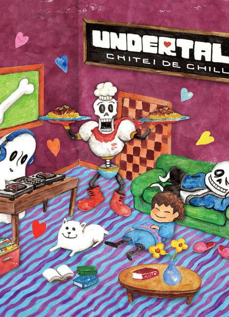 the album cover for Game Music (Jpn) - Undertale: Chitei De Chill (Jpn)