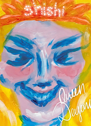 the album cover for ShiShi - Queen Deyonna [Colored Vinyl] (Trq)