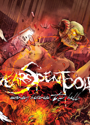 the album cover for Years Spent Cold - Moving Heaven To Hell