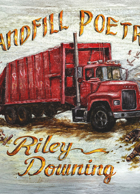 the album cover for Riley Downing - Landfill Poetry