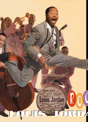 the album cover for Louis Jordan - Rocks