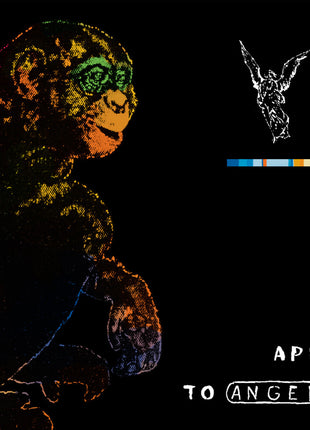 the album cover for Pitch Black - Ape To Angel