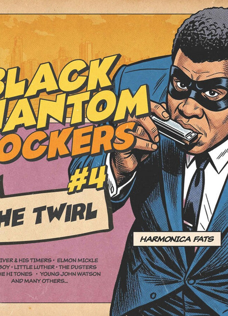 the album cover for Black Phantom Rockers 4 / Various - Black Phantom Rockers 4 / Various