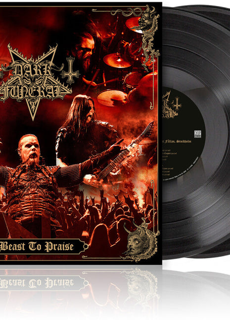 the album cover for Dark Funeral - Beast To Praise (Gate) (Ofgv)